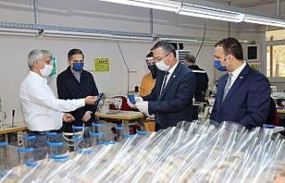 ODÜ’de maske üretimi başladı