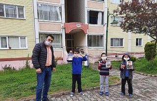 Öğretmenden öğrencilerine ziyaret