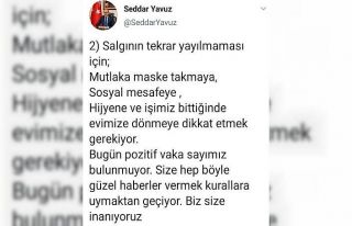 Ordu Valisi Seddar Yavuz duyurdu: "Bugün pozitif...