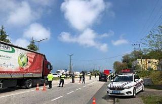 Ordu’da araç sürücülerine bir haftada 41 bin...