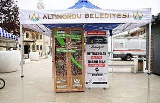 Ordu’da ‘askıda ekmek’ noktaları kuruldu