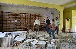 Orman Bölge Müdürü Akduman, onarım çalışmalarını...