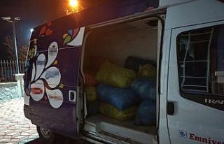 Ormandan izinsiz toplanan 748 kilo defne yaprağı...