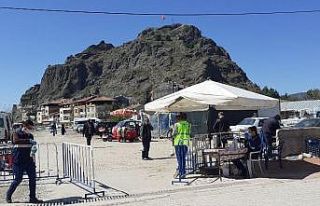 Osmancık’ta pazar yerinde tedbirler sürüyor