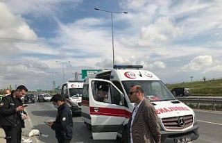 (Özel) Arnavutköy’de trafik kazası: 1’i ağır...