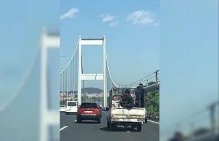 (Özel) FSM Köprüsü üzerinde tehlikeli yolculuk