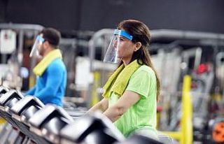 (Özel haber) Spor salonlarında sosyal mesafe ve...