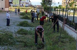 (Özel) İnfaz koruma memurlarından izolasyon sürecinde...