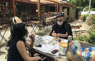 (Özel) Maçka Sanat Parkı’na akın eden yaşlı...