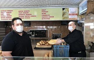(Özel) Ramazan pidesi siparişi alan fırına sopalı...