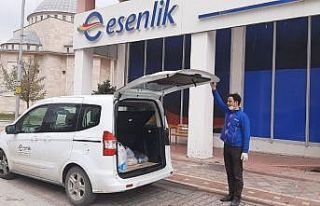 Pandemi sürecinde Esenlik, online alışveriş ile...