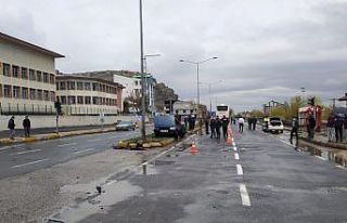 Pasinler’de trafik kazası: 1 ölü