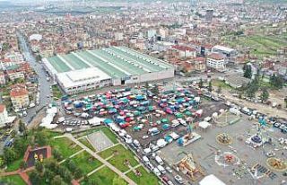 Pazaryerinde sosyal mesafe tedbiri