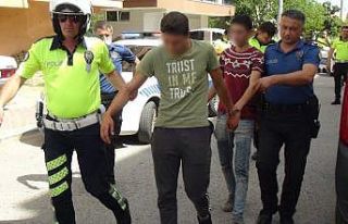 Polisin dur ihtarına uymadı, drift attığı aracı...