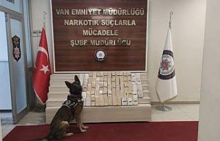 Rexo’nun katıldığı operasyonda 42 kilo 360 gram...