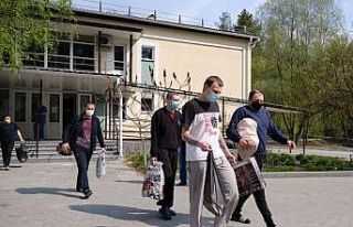 Rusya’nın serbest bıraktığı Ukraynalı esirlerin...