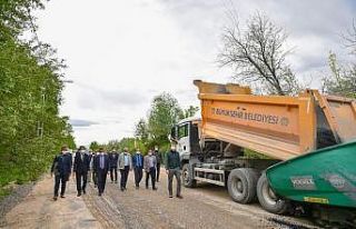 Şahnahan Mahallesi’nin alt yapısı yenilendi