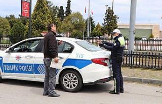 Samsun’da sokağa çıkma kısıtlaması denetimleri