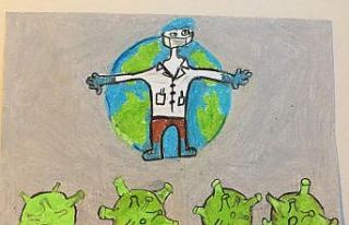 SANKO Okulları öğrencilerinin resim başarısı