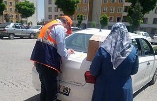 Şanlıurfa’da 3 bin aileye gıda kolisi