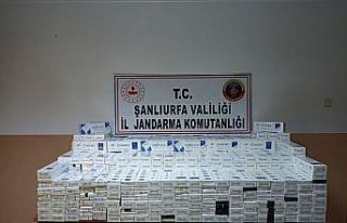 Şanlıurfa’da 5 bin 230 paket kaçak sigara ele...