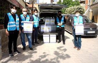 Sarıgöl Diyanet Vakfı’ndan gıda yardımı