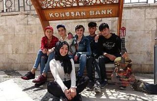 Şarkı söylemek için haftalardır bu anı beklediler