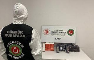 Sarp Sınır Kapısı’ndan kaçak Botoks malzemesi...