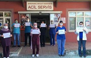 Saruhanlı’nın sağlık neferlerinden klipli mesaj