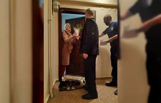 Şehit annelerine "Anneler Günü" sürprizi