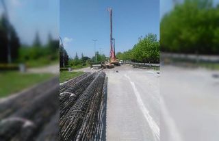 Sekapark Tramvay Durağı’na yapılacak üst geçit...