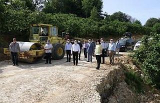 Selin vurduğu Esmahanım ve Uğurlu köylerinde asfalta...