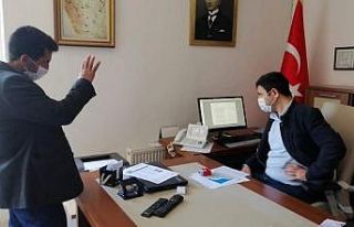 Siirt Tapu Müdürlüğünde ilk defa video konferans...