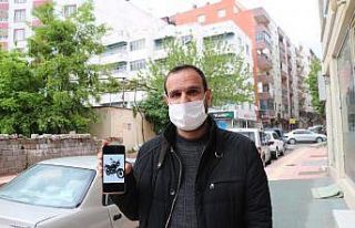 Siirt’te motosikleti çalınan vatandaş, ’elim...