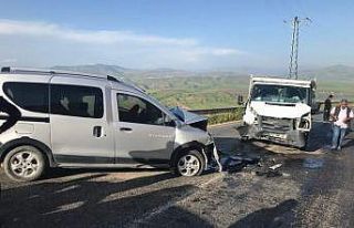 Siirt’te trafik kazası: 2 yaralı