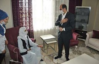 Silopi’de şehit aileleri ile 100 yaşını aşan...