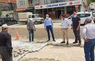 Simv’da yol bakım çalışmaları