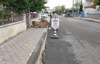 Sincan’da kaldırımlara bakım