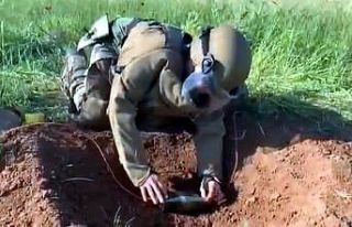 Sınır hattında 118 mayın imha edildi