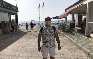 Sinüzit hastası genç denize girebilmek için yardım...