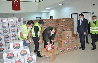 Şırnak Valiliği Ramazan ayında 45 bin gıda kolisi...