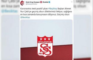 Sivasspor’dan Ahmet Nur Çebi’ye geçmiş olsun...