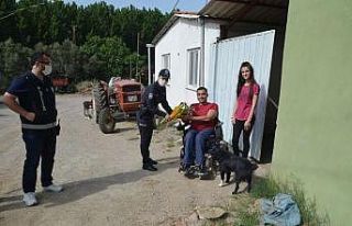 Soma Emniyeti engellileri unutmadı