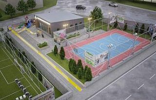 Spor tesisi yatırımları Ortacami Mahallesi ile...
