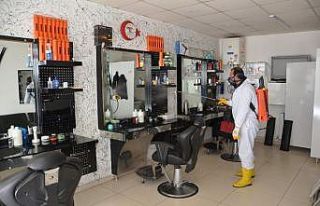 Suluova’da dezenfekte çalışmaları sürüyor