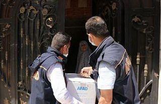 Suriye’deki mazlumlara gıda desteği