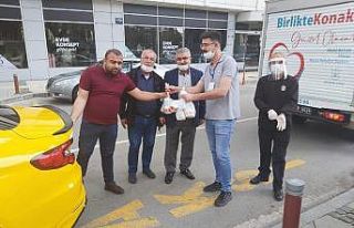 Taksicilere iftarda tavuk pilav