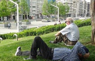 Taksim Gezi Parkı yaşlılara kaldı