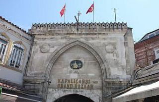 Tarihi Kapalı Çarşı dezenfekte ve temizlik çalışması...