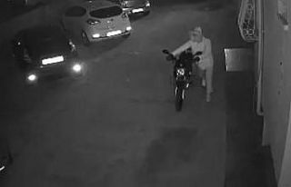Tarsus’ta motosiklet hırsızlığı